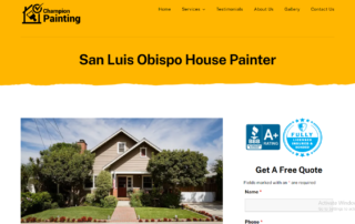 San Luis Obispo House Painter