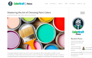 Choosing Paint