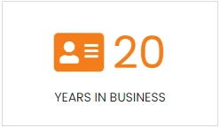 20 Years In Business