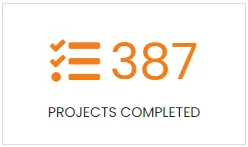 387 Projects Completed